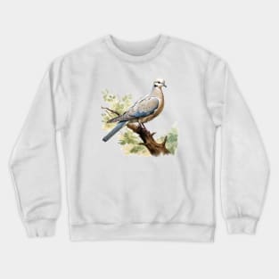Collared Dove Crewneck Sweatshirt